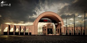مجموعه سردر و نگهبانی مجتمع سرب و روی مهدی‌آباد